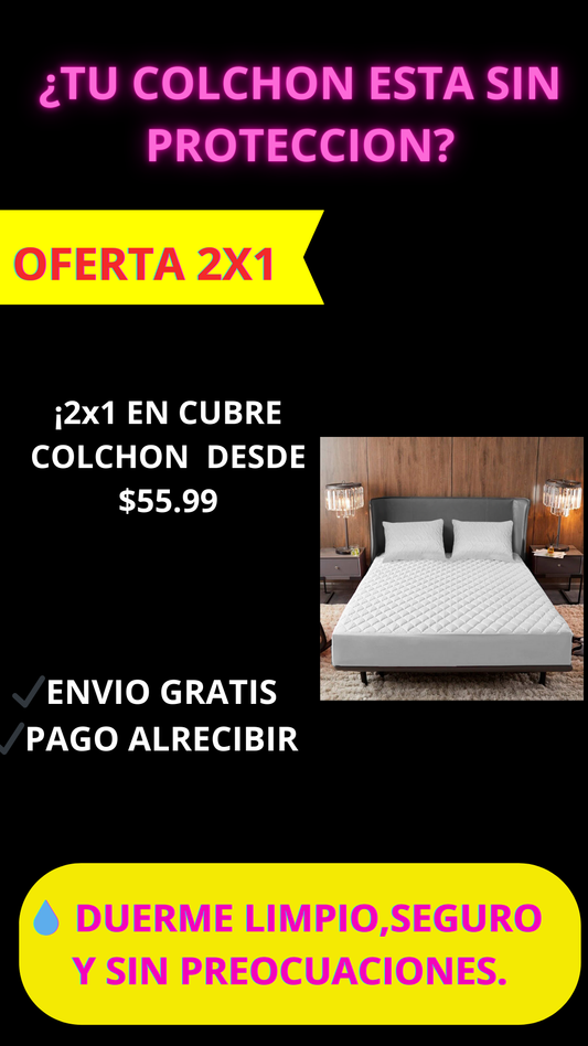 PROTECTOR COLCHON. ESPECIAL 2X1
